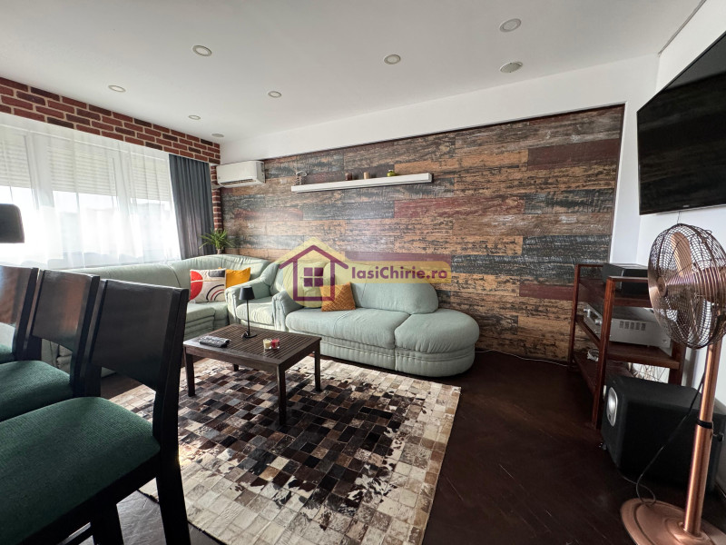 Apartament de inchiriat cu 3 camere in Iasi, zona Podu Ros - Poza 2