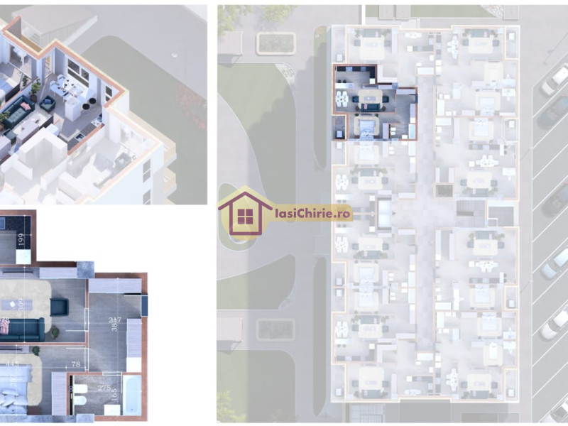 Apartament de vanzare cu o camera in Iasi, zona Copou - Poza 14