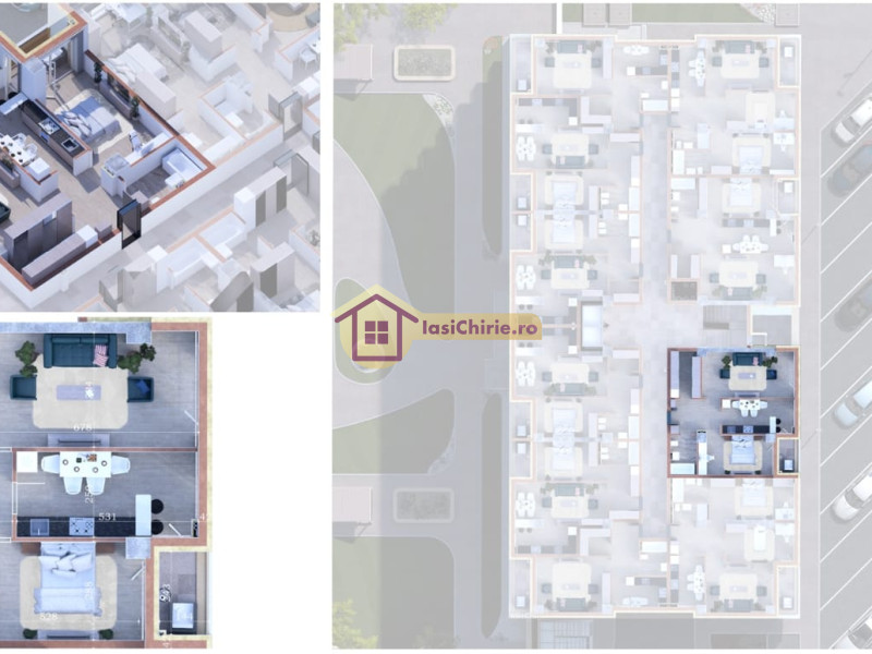Apartament de vanzare cu 2 camere in Iasi, zona Copou - Poza 16