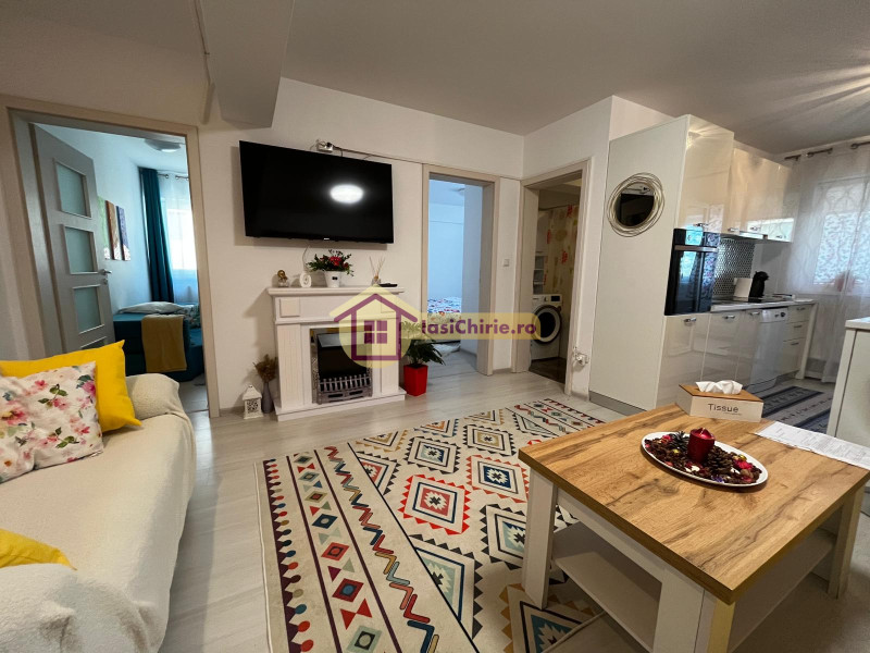 Apartament de inchiriat cu 3 camere in Iasi, zona Valea Adanca - poza 2