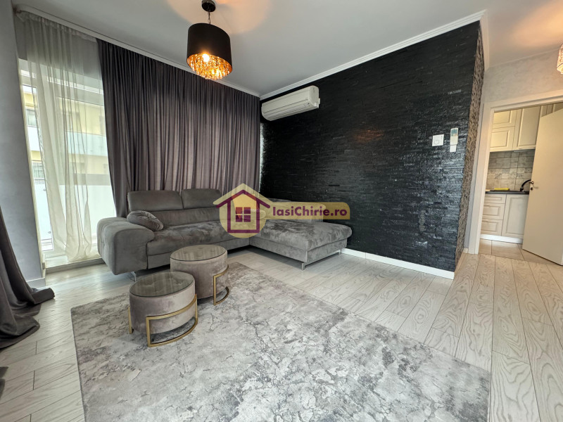 Apartament de inchiriat cu 2 camere in Iasi, de tip decomandat, suprafata de 73 mp, zona Tudor Vladimirescu