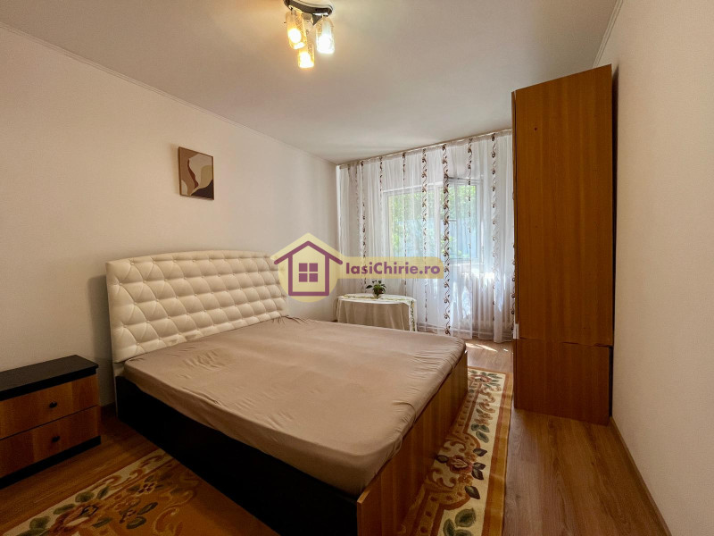 Apartament de inchiriat cu 2 camere in Iasi, de tip decomandat, suprafata de 54 mp, zona Galata(Scoala generala Ion Simionescu)