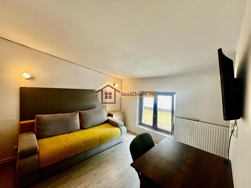 Apartament de inchiriat cu o camera in Iasi, de tip decomandat, suprafata de 40 mp, zona Central(Armeana Street)