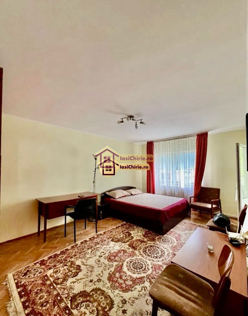 Apartament de inchiriat cu o camera in Iasi, de tip decomandat, suprafata de 40 mp, zona Tatarasi(Statia Padurii )