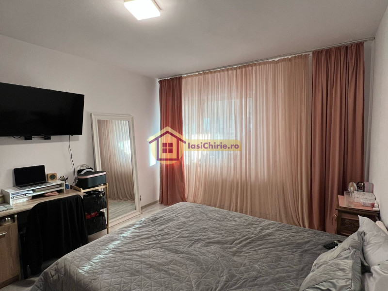 Apartament de inchiriat cu 2 camere in Iasi, de tip decomandat, suprafata de 55 mp, zona Central(Hala Centrala )