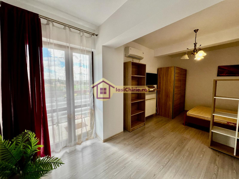 Apartament de inchiriat cu o camera in Iasi, de tip decomandat, suprafata de 41 mp, zona Tudor Vladimirescu(Iulius Mall)