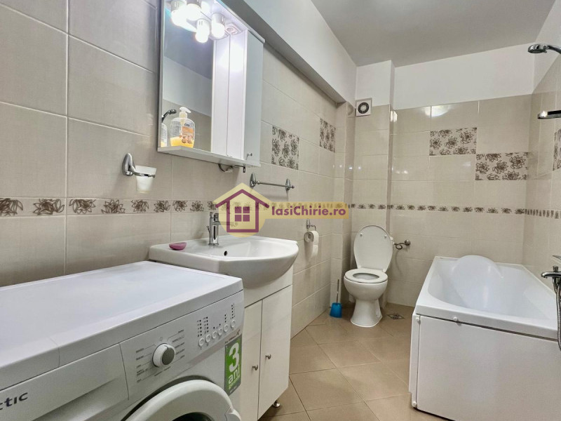 Apartament de inchiriat cu 2 camere in Iasi, zona Tudor Vladimirescu - Poza 13