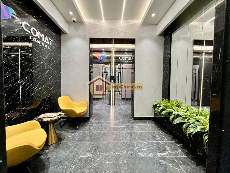 Apartament de inchiriat cu o camera in Iasi, de tip Open space, suprafata de 39 mp, zona Dacia(Comat)