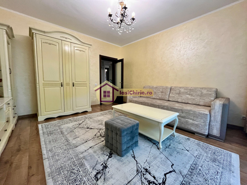 Apartament de vanzare cu 2 camere in Iasi, de tip decomandat, suprafata de 53 mp, zona CUG(Aleea Tudor Neculai)