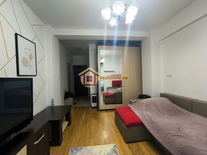 Apartament de inchiriat cu o camera in Iasi, de tip semidecomandat, suprafata de 33 mp, zona Copou(Complex Exclusive )