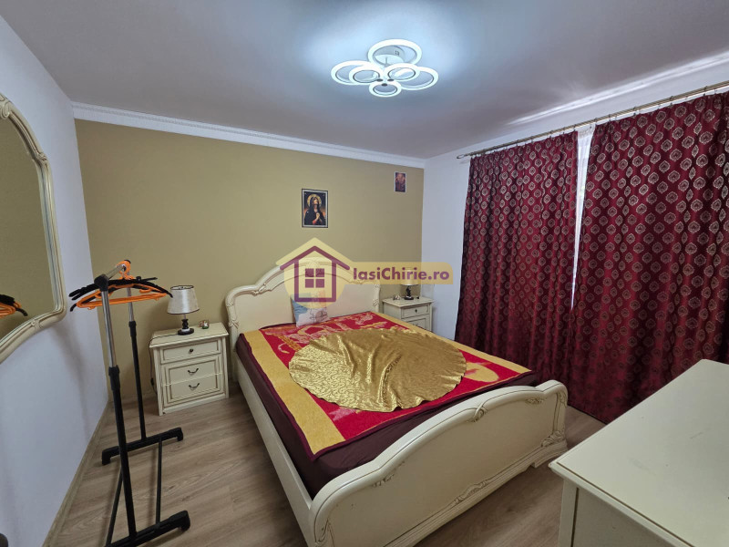 Apartament de inchiriat cu 2 camere in Iasi, de tip semidecomandat, suprafata de 43 mp, zona Galata