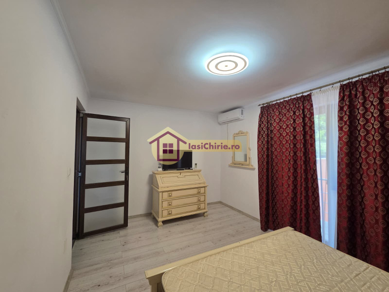 Apartament de inchiriat cu 2 camere in Iasi, de tip semidecomandat, suprafata de 43 mp, zona Galata