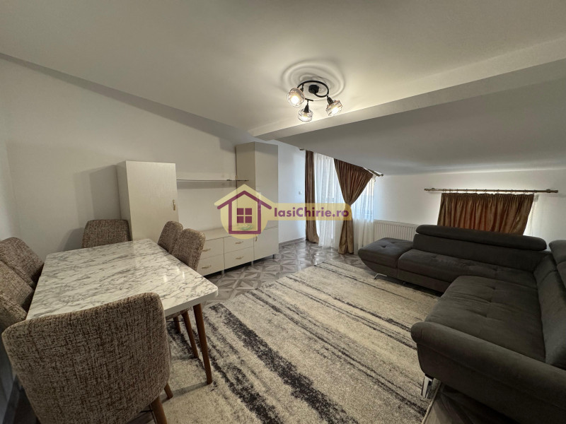 Apartament de inchiriat cu 3 camere in Iasi, de tip decomandat, suprafata de 85 mp, zona Visani
