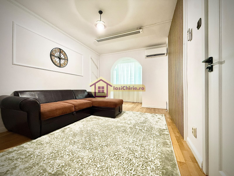Apartament de inchiriat cu 2 camere in Iasi, de tip decomandat, suprafata de 40 mp, zona Alexandru cel Bun