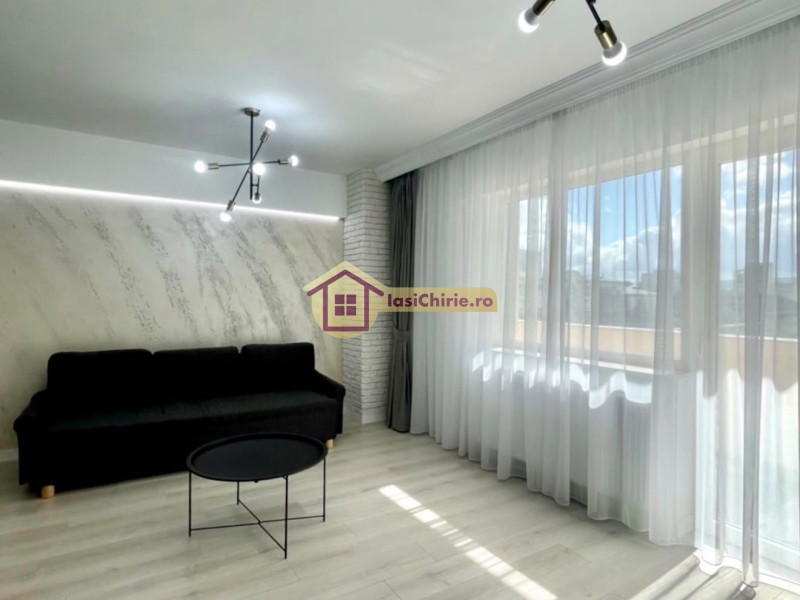 Apartament de inchiriat cu o camera in Iasi, de tip semidecomandat, suprafata de 45 mp, zona Galata