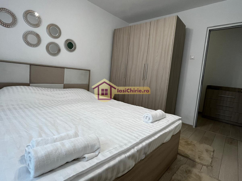Apartament de inchiriat cu 3 camere in Iasi, de tip decomandat, suprafata de 80 mp, zona CUG(Sectia de politie Nr.6 , Scoala Nr.42 )