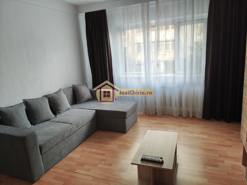 Apartament de inchiriat cu 2 camere in Iasi, de tip decomandat, suprafata de 59 mp, zona Zimbru