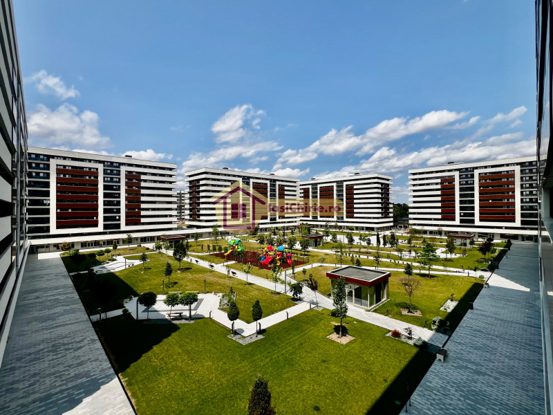 Apartament de inchiriat cu 2 camere in Iasi, de tip semidecomandat, suprafata de 55 mp, zona Copou