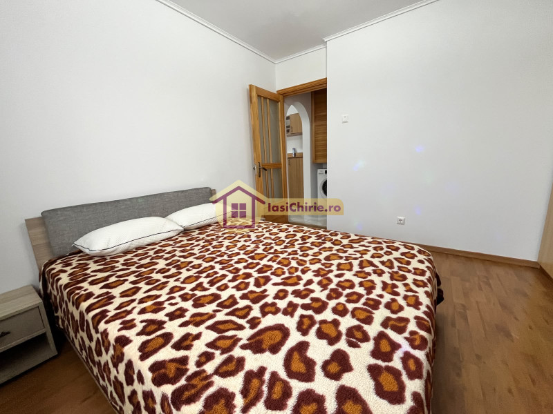 Apartament de inchiriat cu 2 camere in Iasi, de tip decomandat, suprafata de 54 mp, zona Nicolina(Str. Salcilor)