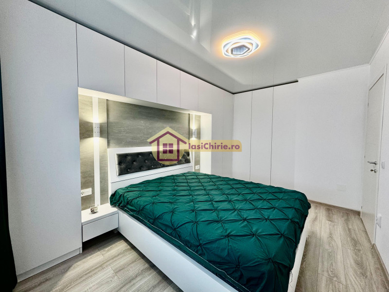 Apartament de inchiriat cu 2 camere in Iasi, de tip Open space, suprafata de 45 mp, zona Copou(Copou Garden)