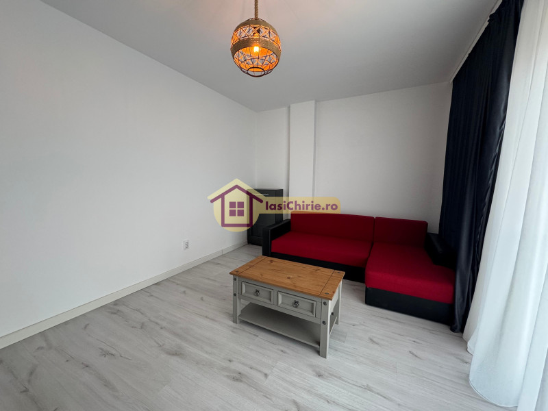Apartament de inchiriat cu 2 camere in Iasi, de tip decomandat, suprafata de 55 mp, zona Visani