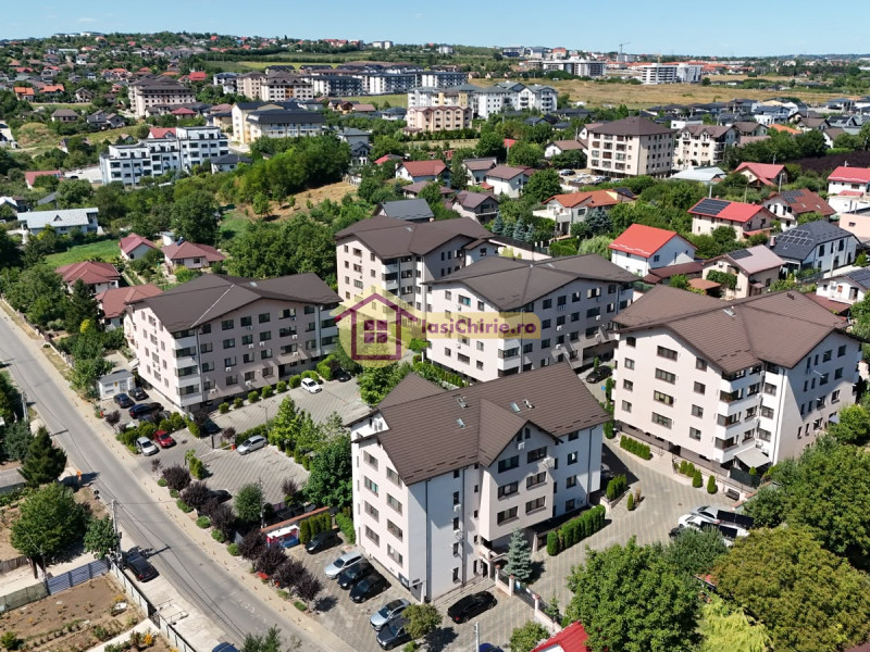 Apartament de vanzare cu 2 camere in Iasi, de tip semidecomandat, suprafata de 56 mp, zona Valea Adanca(Sun Residence)