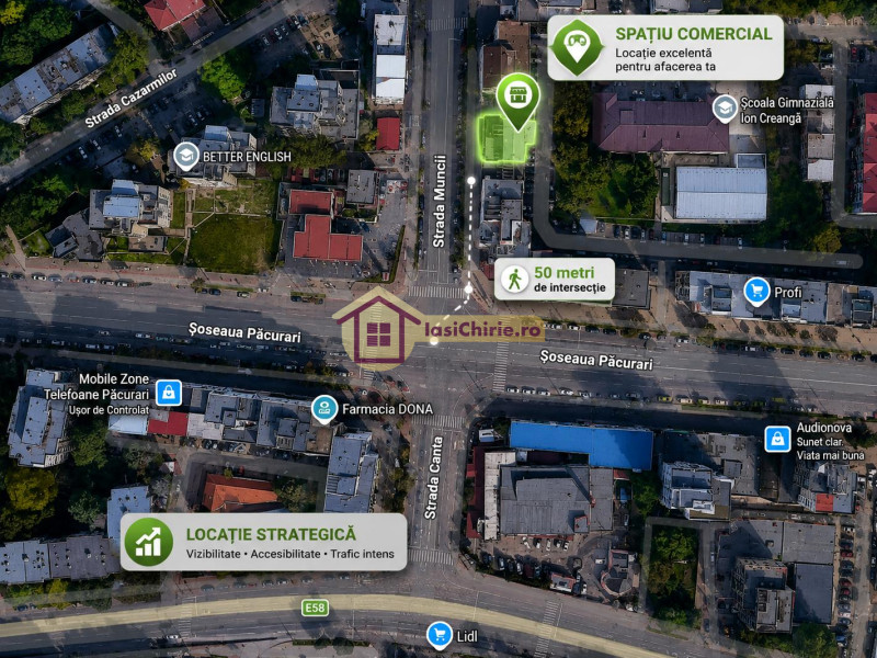 Spatiu de inchiriat in Iasi, zona Pacurari - Poza 3
