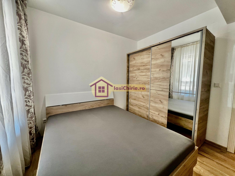 Apartament de vanzare cu 2 camere in Iasi, de tip semidecomandat, suprafata de 46 mp, zona Pacurari(Mall Moldova)