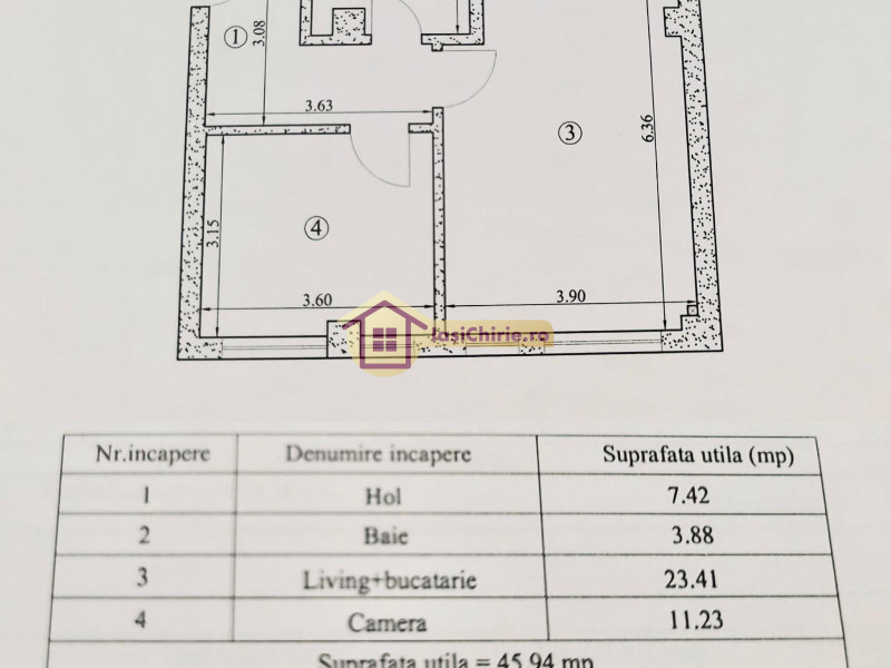 Apartament de vanzare cu 2 camere in Iasi, zona Pacurari - Poza 16