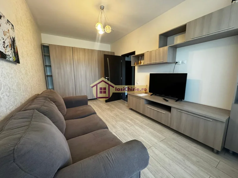 Apartament de inchiriat cu 2 camere in Iasi, de tip decomandat, suprafata de 45 mp, zona Tatarasi