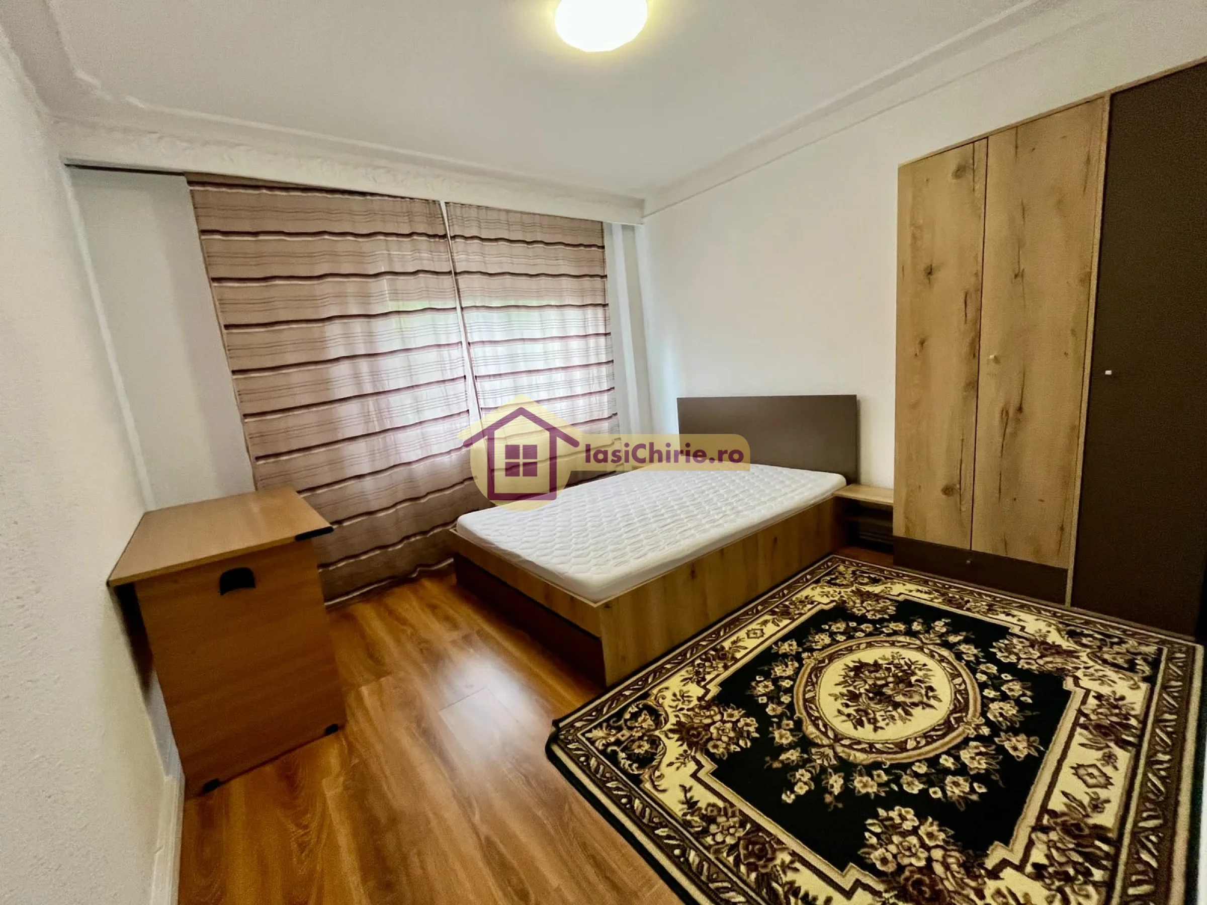 Apartament de inchiriat cu 3 camere in Iasi, de tip decomandat, suprafata de 72 mp, zona Nicolina(Selgros)