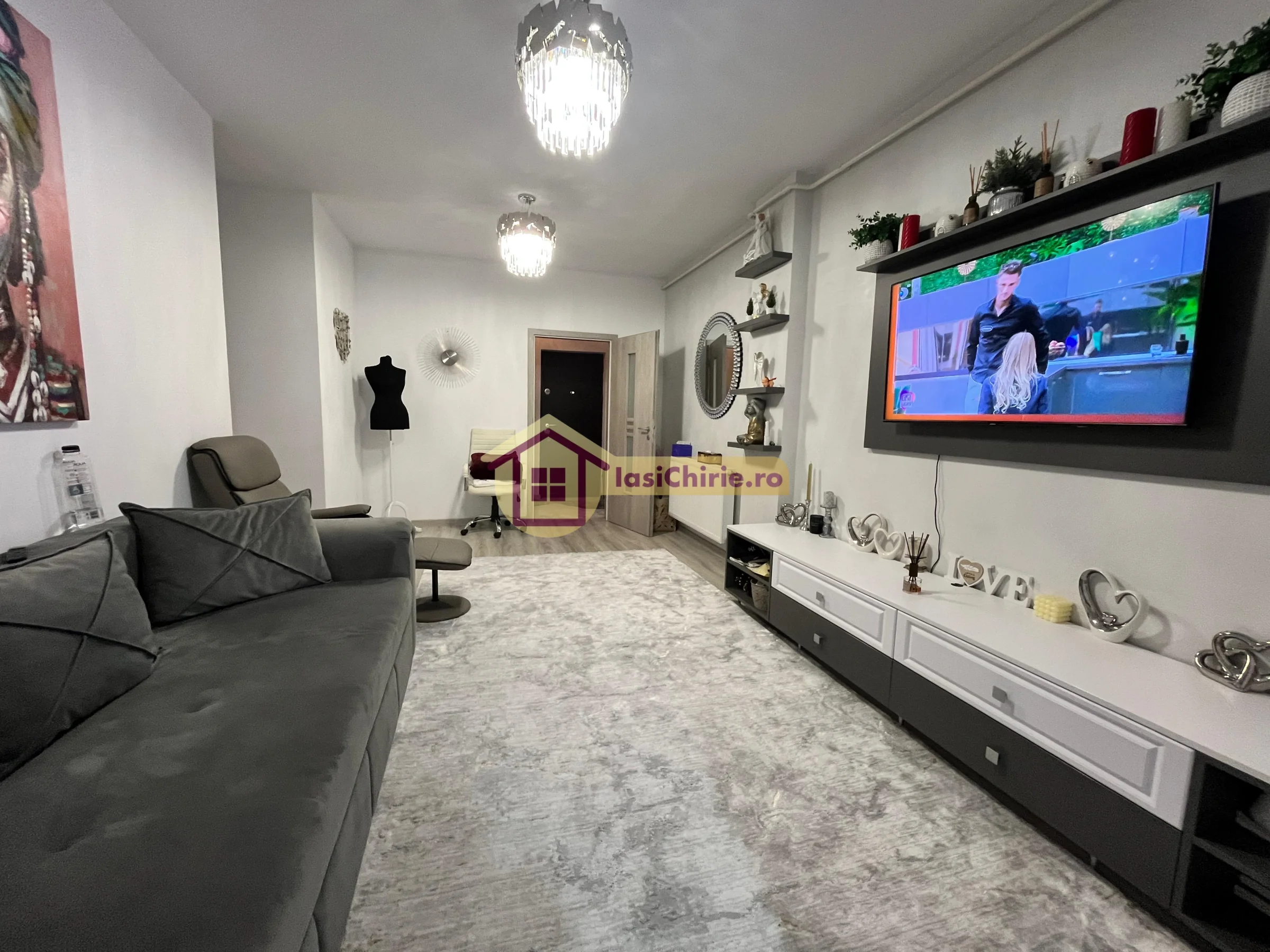 Apartament de inchiriat cu 3 camere in Iasi, zona Valea Adanca - Poza 3