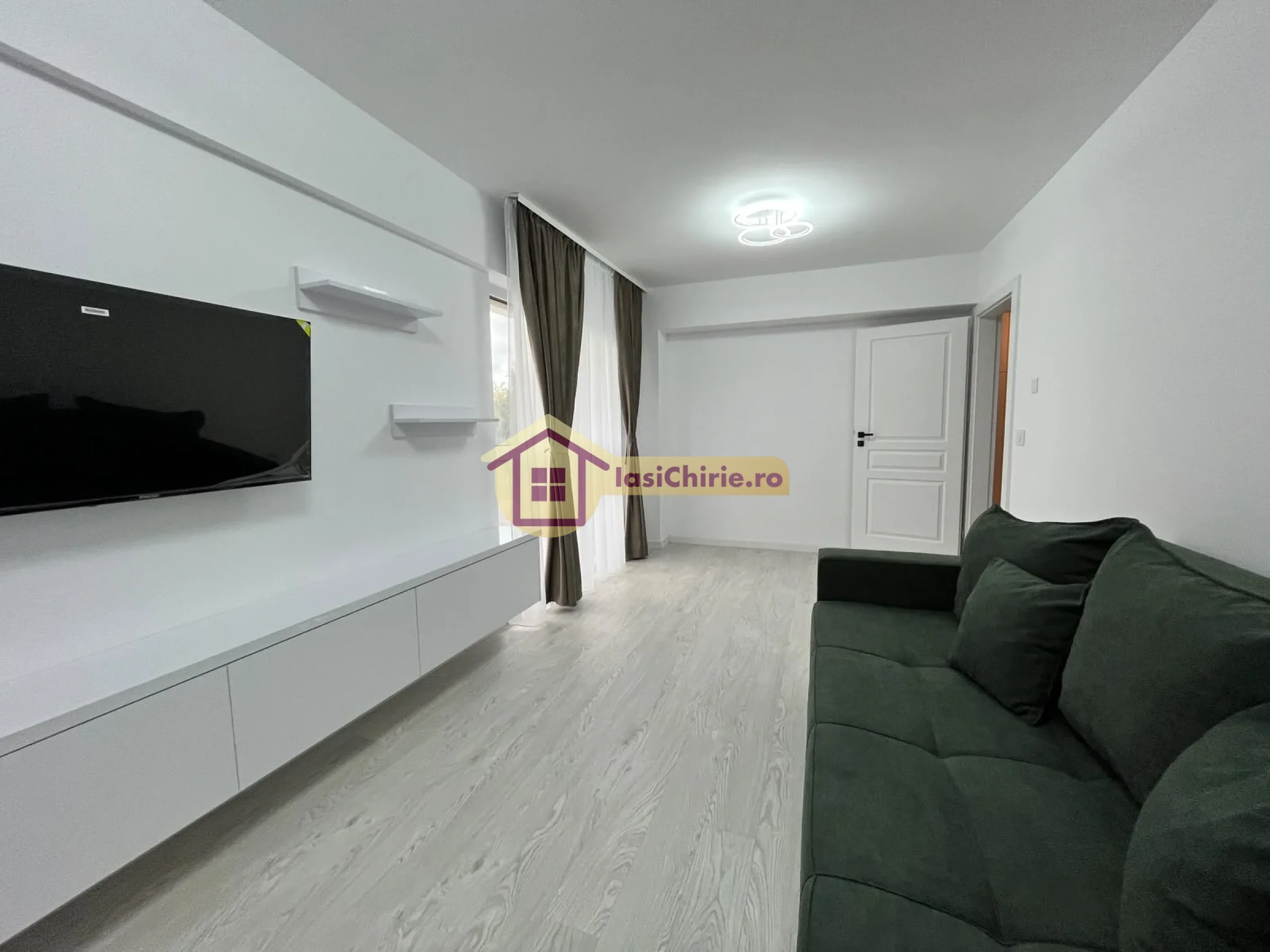 Apartament de inchiriat cu 2 camere in Iasi, de tip decomandat, suprafata de 57 mp, zona Galata(Kaufland Galata)