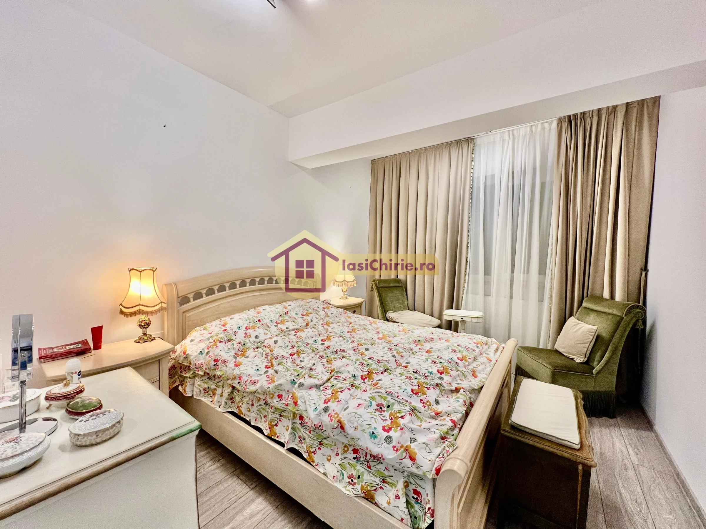 Apartament de inchiriat cu 2 camere in Iasi, de tip Open space, suprafata de 71 mp, zona Gara(Arka Residence)